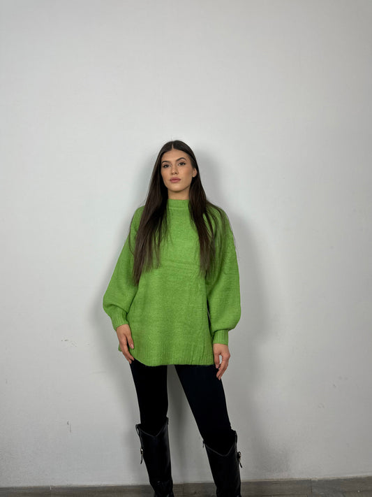 Pullover verde