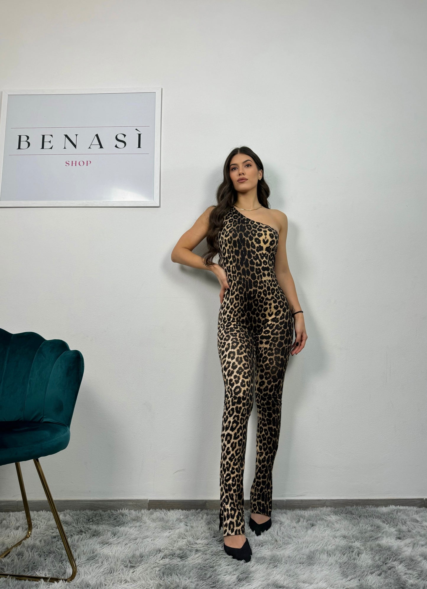 Jumpsuit animalier